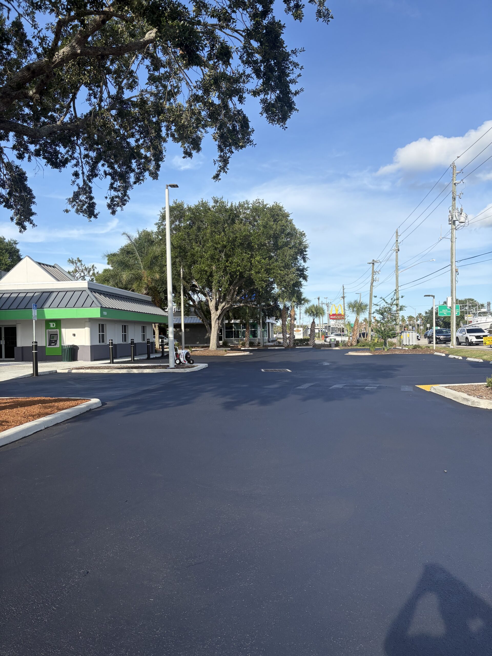 Palm Bay TD Bank Sealcoating